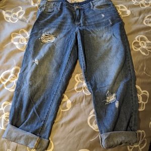 Calvin Klein crop jeans